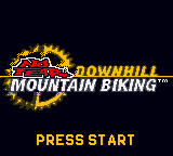 No Fear - Downhill Mountain Biking (Europe) Title Screen
